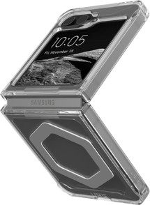 UAG Plyo Pro odolný zadní kryt se zabudovanými magnety pro Samsung Galaxy Z Flip7 FE / Flip6 čirý