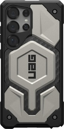 UAG Monarch Pro MagSafe odolný zadní kryt pro Samsung Galaxy S25 Ultra titanový