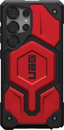 UAG Monarch Pro MagSafe odolný zadní kryt pro Samsung Galaxy S25 Ultra červený