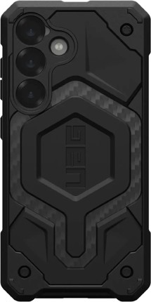 UAG Monarch Pro MagSafe odolný zadní kryt pro Samsung Galaxy S25 karbonově černý