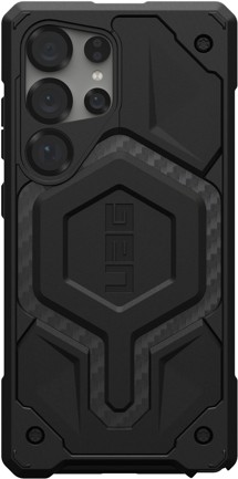 UAG Monarch odolný zadní kryt pro Samsung Galaxy S25 Ultra karbonově černý