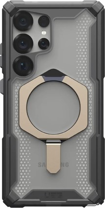 UAG Plasma XTE odolný zadní kryt se stojánkem a MagSafe magnety pro Samsung Galaxy S25 Ultra matný / titanový