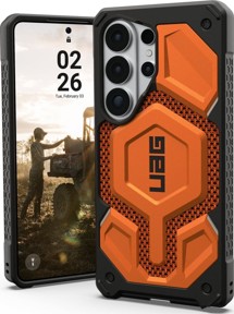UAG Monarch Pro MagSafe odolný zadní kryt pro Samsung Galaxy S26 Ultra oranžový