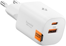 Spigen Essential 35W USB-C/USB-A nabíječka bez kabelu bílá (EE352EU)
