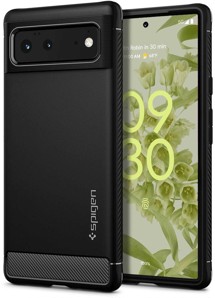 Spigen Rugged Armor odolný zadní kryt pro Google Pixel 6 černý
