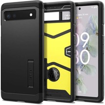 Spigen Tough Armor odolný zadní kryt pro Google Pixel 6a černý