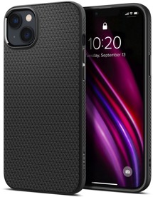 Spigen Liquid Air zadní kryt pro Apple iPhone 14 černý