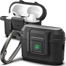 Spigen Lock Fit pouzdro pro Apple AirPods Pro 2 černé