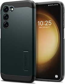 Spigen Tough Armor odolný zadní kryt pro Samsung Galaxy S23 zelený