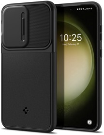 Spigen Optik Armor zadní kryt s krytkou kamery pro Samsung Galaxy S23 černý