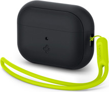 Spigen Silicone Fit Strap pouzdro pro Apple AirPods Pro 2 černé