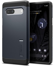 Spigen Tough Armor odolný zadní kryt pro Google Pixel 7a šedý