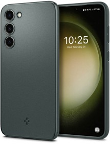 Spigen Thin Fit tenký zadní kryt pro Samsung Galaxy S23 zelený
