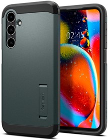 Spigen Tough Armor odolný zadní kryt pro Samsung Galaxy S23 FE zelený