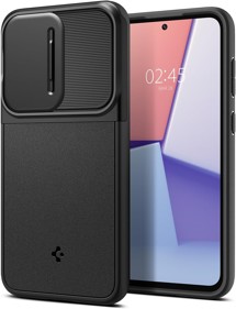 Spigen Optik Armor zadní kryt s krytkou kamery pro Samsung Galaxy S23 FE černý