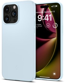 Spigen Thin Fit tenký zadní kryt pro Apple iPhone 15 Pro světle modrý