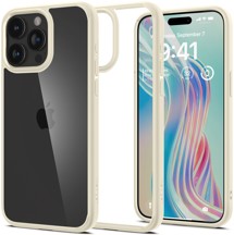 Spigen Ultra Hybrid zadní kryt pro Apple iPhone 15 Pro béžový