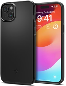 Spigen Thin Fit tenký zadní kryt pro Apple iPhone 15 černý