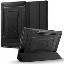 Spigen Rugged Armor Pro flipové pouzdro pro Samsung Galaxy Tab S9 FE černé