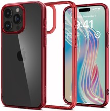 Spigen Ultra Hybrid zadní kryt pro Apple iPhone 15 Pro červený