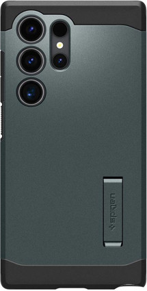 Spigen Tough Armor odolný zadní kryt pro Samsung Galaxy S24 Ultra zelený