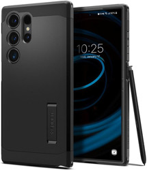 Spigen Tough Armor odolný zadní kryt s podporou MagSafe pro Samsung Galaxy S24 Ultra černý