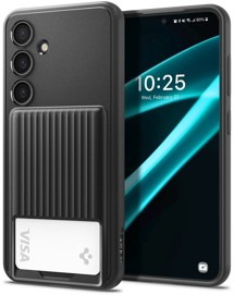 Spigen Liquid Slot zadní kryt s držákem na kartu pro Samsung Galaxy S24+ černý