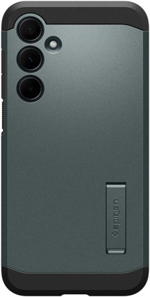 Spigen Tough Armor odolný zadní kryt pro Samsung Galaxy A35 5G zelený