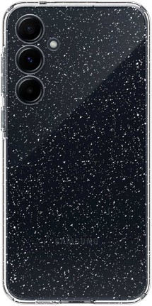 Spigen Liquid Crystal Glitter zadní kryt pro Samsung Galaxy A55 5G čirý