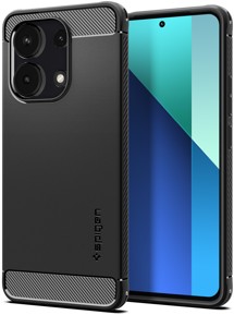 Spigen Rugged Armor odolný zadní kryt pro Xiaomi Redmi Note 13 černý