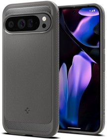 Spigen Rugged Armor odolný zadní kryt pro Google Pixel 9 Pro XL šedý