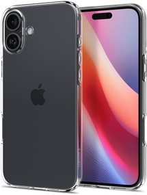 Spigen Liquid Crystal zadní kryt pro Apple iPhone 16 Plus čirý