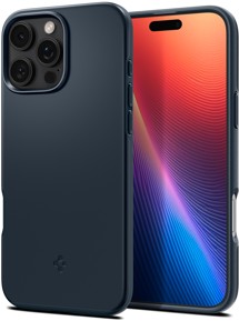 Spigen Thin Fit tenký zadní kryt s podporou MagSafe pro Apple iPhone 16 Pro modrý