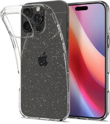 Spigen Liquid Crystal Glitter zadní kryt pro Apple iPhone 16 Pro čirý