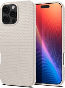 Spigen Liquid Air zadní kryt pro Apple iPhone 16 Pro titanový