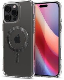 Spigen Ultra Hybrid zadní kryt s podporou MagSafe pro Apple iPhone 16 Pro karbonově šedý