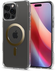 Spigen Ultra Hybrid zadní kryt s podporou MagSafe pro Apple iPhone 16 Pro zlatý