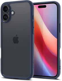 Spigen Ultra Hybrid zadní kryt pro Apple iPhone 16 modrý