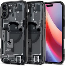 Spigen Ultra Hybrid Zero One zadní kryt s podporou MagSafe pro Apple iPhone 16 černý