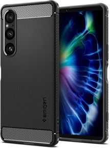 Spigen Rugged Armor odolný zadní kryt pro SONY Xperia 1 VI černý