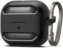 Spigen Rugged Armor pouzdro pro Samsung Galaxy Buds3 / 3 Pro černé