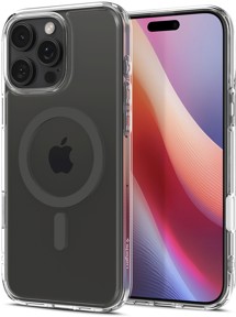 Spigen Ultra Hybrid T zadní kryt s podporou MagSafe pro Apple iPhone 16 Pro Max šedý