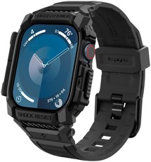 Spigen Rugged Armor Pro kompletní pouzdro s řemínkem pro Apple Watch Series 10 46mm černé