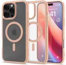 Spigen Ultra Hybrid zadní kryt s podporou MagSafe pro Apple iPhone 16 Pro Max matný / růžový
