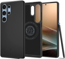 Spigen Thin Fit tenký zadní kryt s podporou MagSafe pro Samsung Galaxy S25 Ultra černý