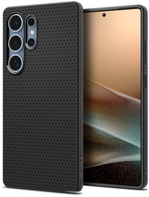 Spigen Liquid Air zadní kryt pro Samsung Galaxy S25 Ultra černý