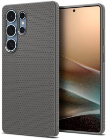 Spigen Liquid Air zadní kryt pro Samsung Galaxy S25 Ultra šedý