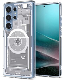 Spigen Ultra Hybrid Zero One zadní kryt pro Samsung Galaxy S25 Ultra bílý