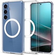 Spigen Ultra Hybrid zadní kryt s podporou MagSafe pro Samsung Galaxy S25+ bílý