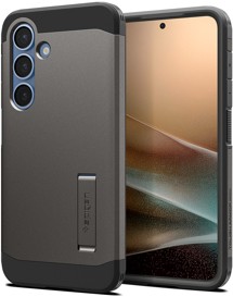 Spigen Tough Armor odolný zadní kryt s podporou MagSafe pro Samsung Galaxy S25+ šedý